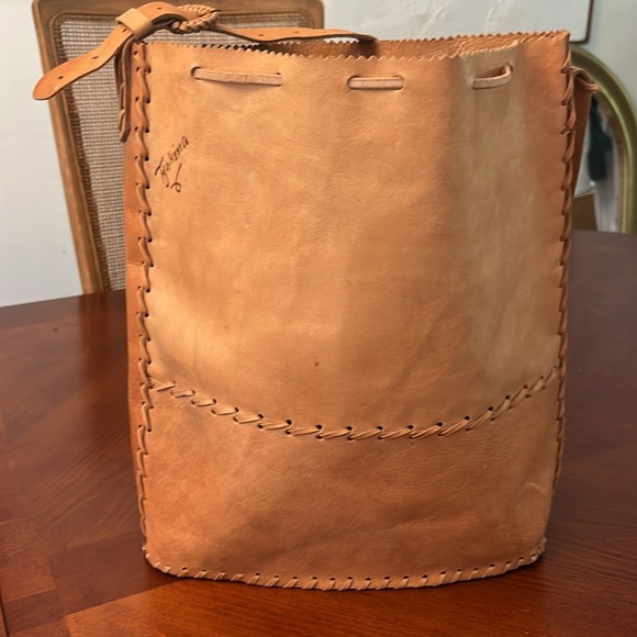 Mexican Handmade Woven Leather Bag - Picture 3 of 10